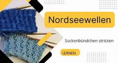 B&uuml;ndchen Nordseewellen einfach stricken