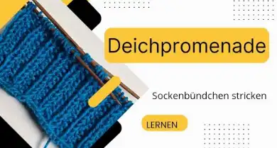 B&uuml;ndchenmuster Deichpromenade, nordisch einfach