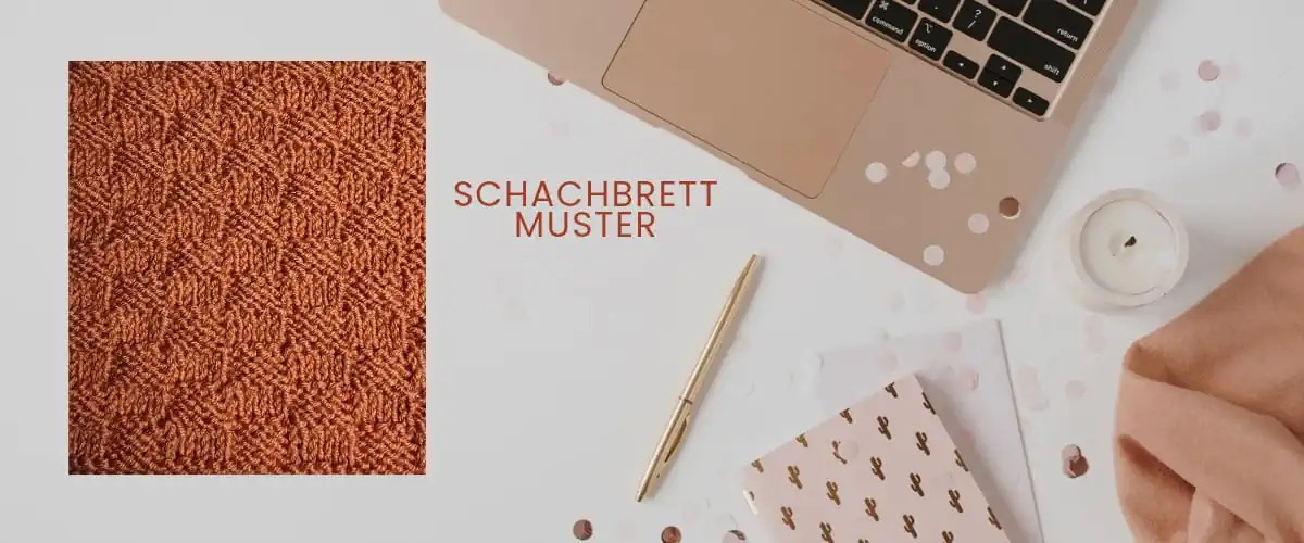 Strickmuster: Schachbrettmuster