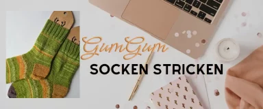 Bunt, fröhlich und stressfrei: So strickst du deine ersten Gum-Gum-Socken!