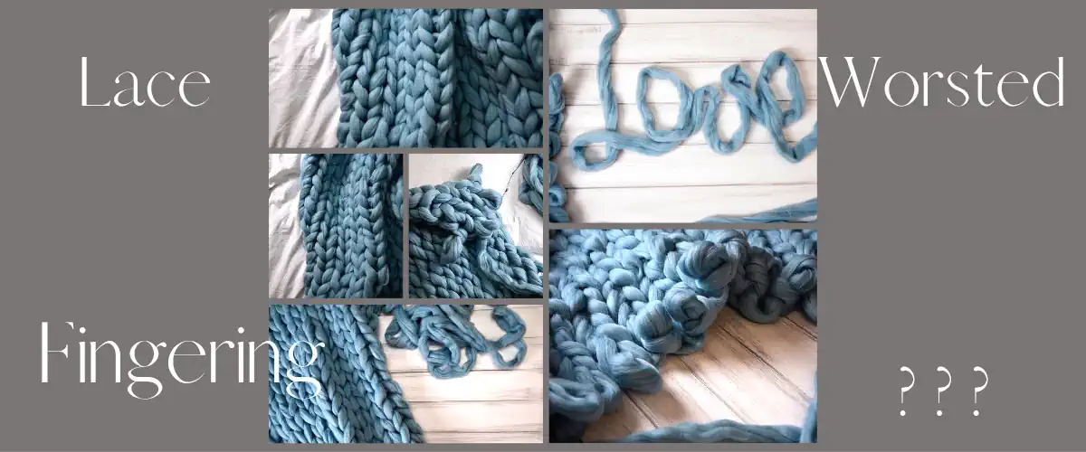 Die verschiedenen Garnbezeichnungen