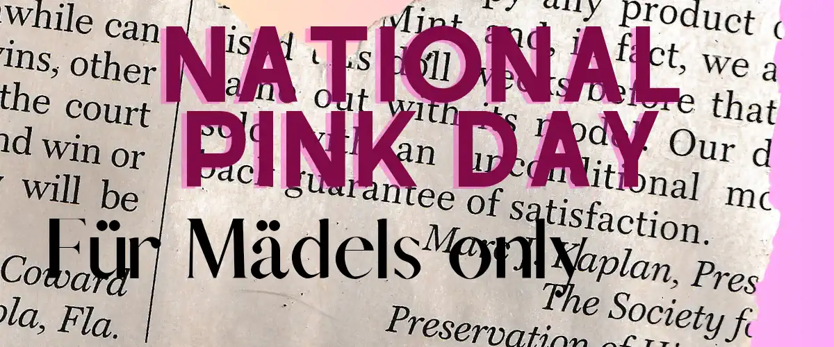 National Pink Day