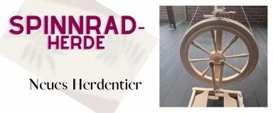 Meine Spinnrad-Herde hat sich vergrößert!