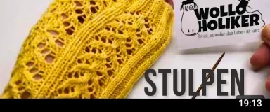 Stulpen Anita stricken – Jetzt schon an Weihnachten denken
