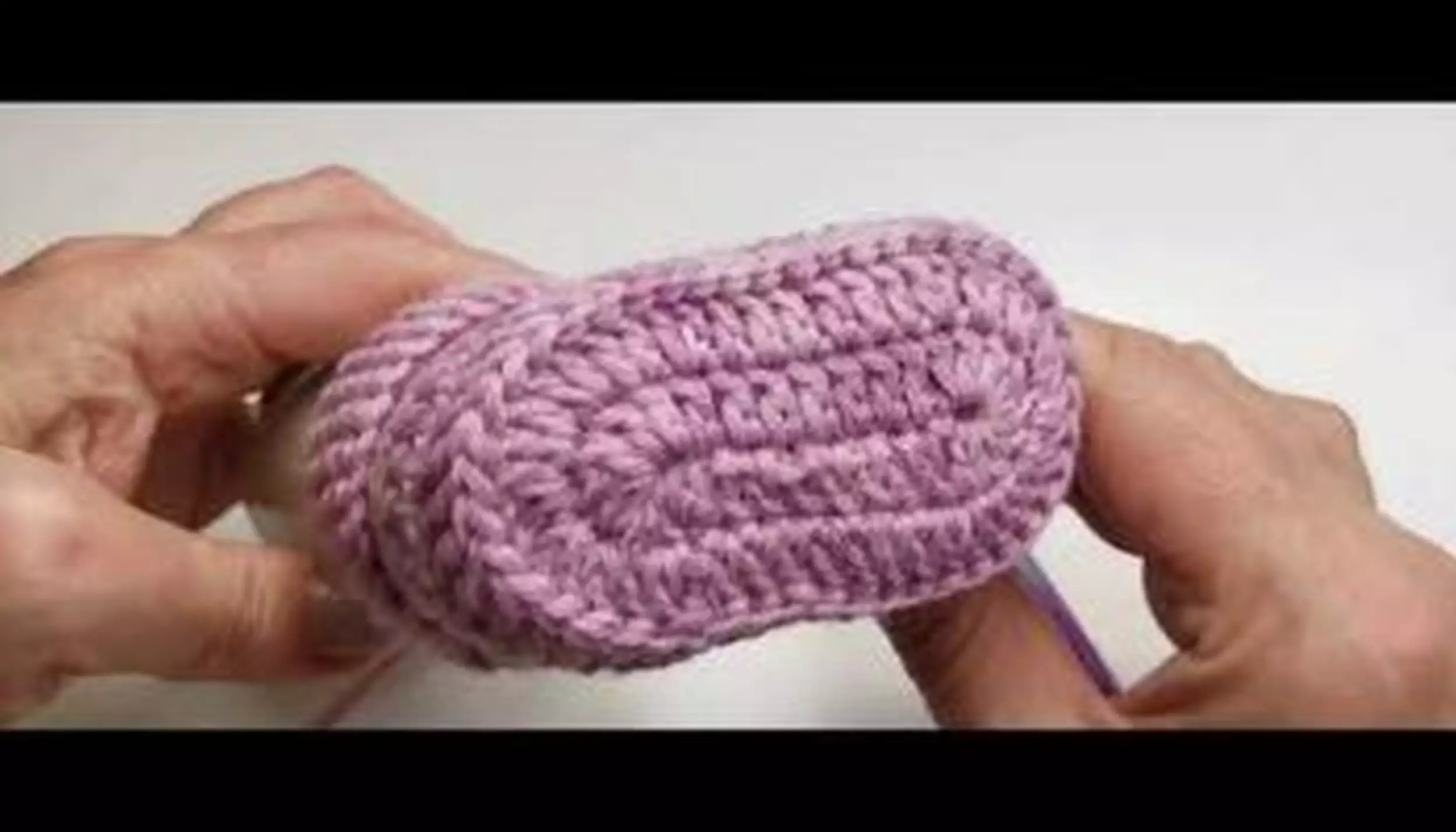 Schnelle Babyschuhe h&auml;keln, Babybooties