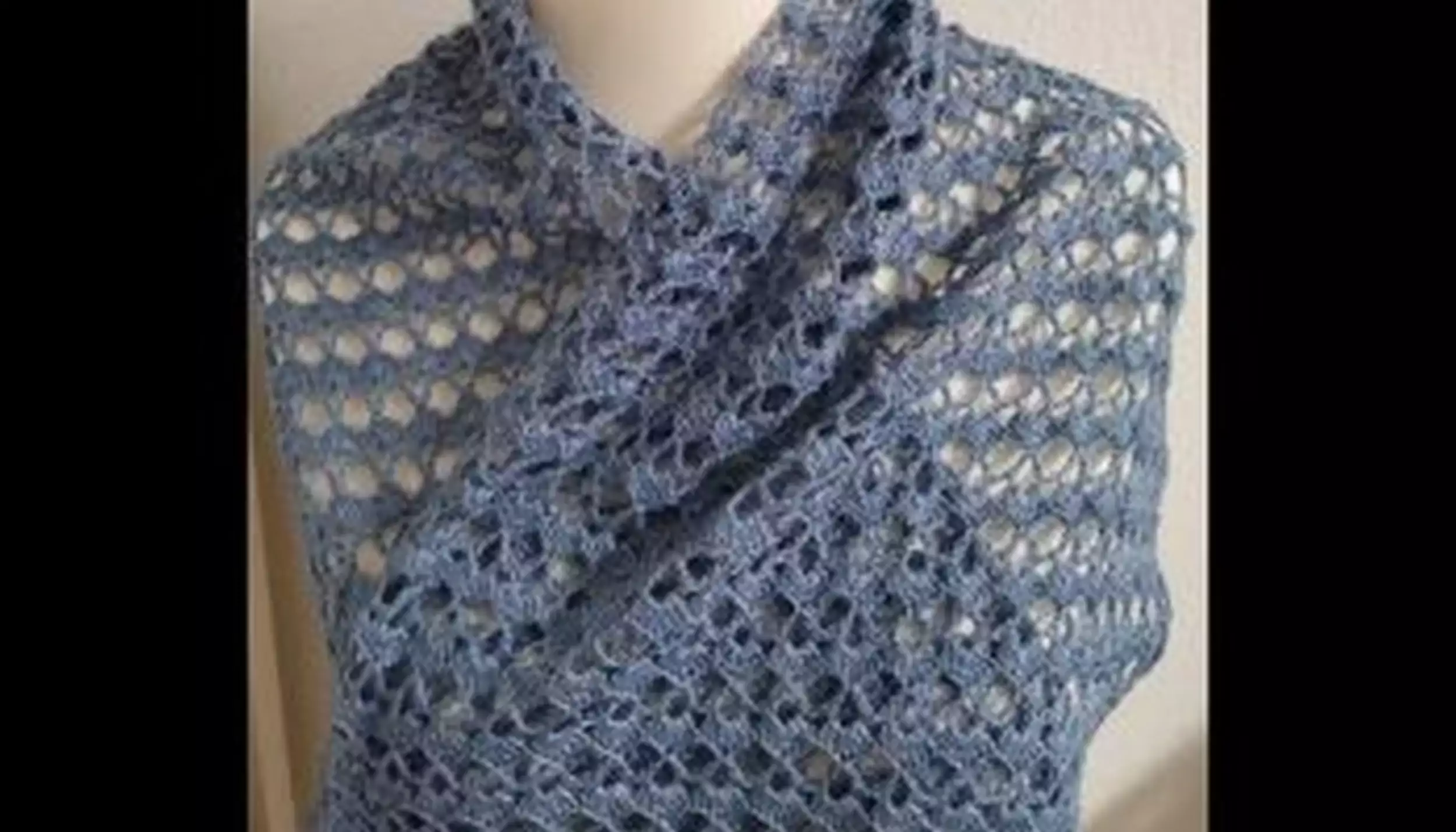 H&auml;keltuch H&auml;kelstola Adeline