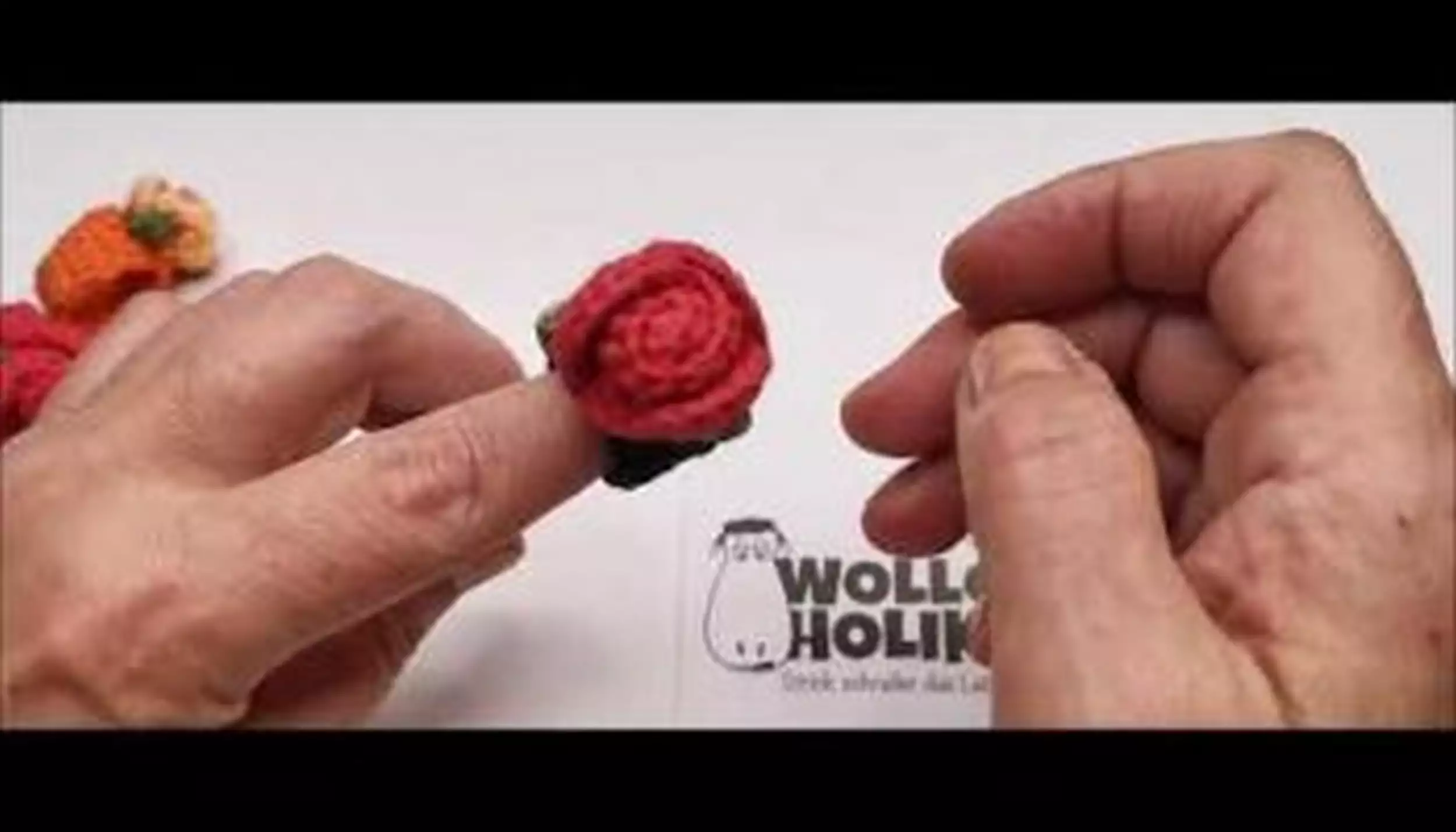 H&auml;kelring Rosenring Schmuck h&auml;keln